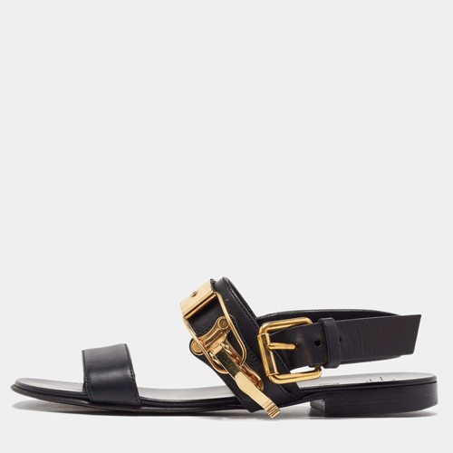 Giuseppe zanotti black leather - zanotti,