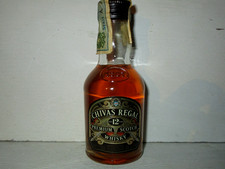 miniature mignon whisky CHIVAS REGAL 12  years old