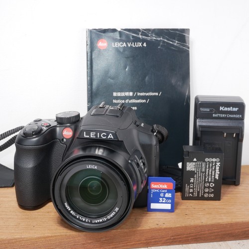 Leica lux4 12mp - v-lux4, obiettivo