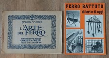 L'arte del ferro - ferro battuto - riviste libri vintage - fabbro - vintage