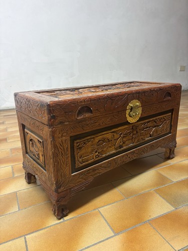 Baule cassapanca legno - in,