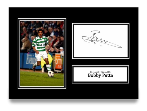 Bobby petta foto firmata - petta,