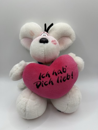 Peluche diddl mouse cuore - peluche,