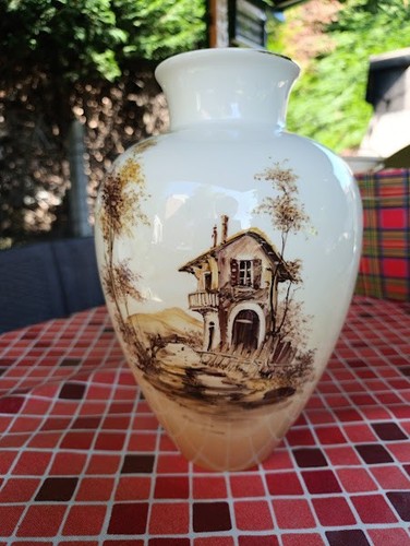 Vaso porcellana 16 cm - porcellana, x