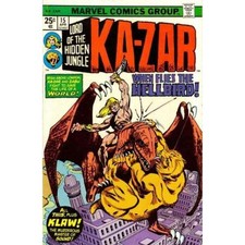Ka-Zar #15 - 1974 serie Marvel
