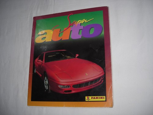 Album figurine super auto - super,