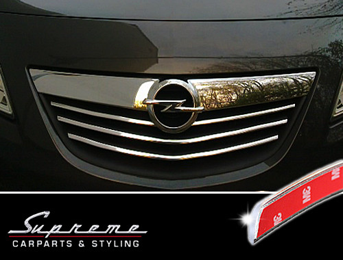 Modanature cromate opel meriva - modanature,