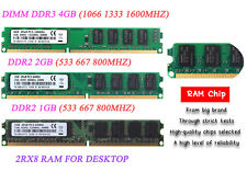 Lotto 1GB 2GB 4GB 8GB DDR2