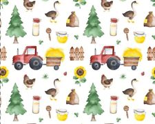 Tessuto 100% Cotone Little