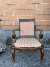 Poltrona Carlo X Noce