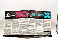 Libro treno vintage Lima HO e