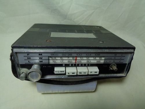 Hitachi autoradio vintage rara - autoradio,