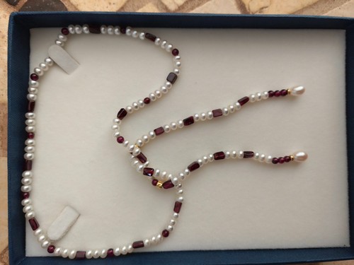 Collana perle coltivate e - in,