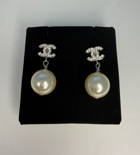 Orecchini chanel tono argento - chanel,