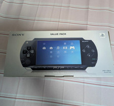 Console portatile Sony PSP Playstation Value Pack nera PSP-1000 cool dal Giappone