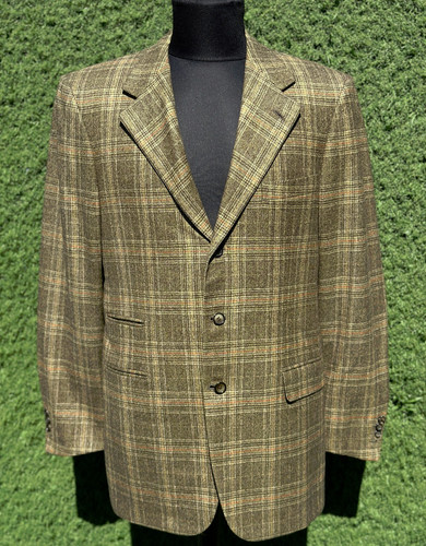 Blazer lana quadri brioni - lana, a