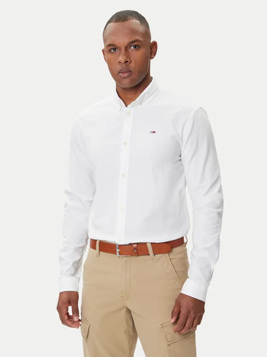 Tommy jeans camicia cotton - jeans,