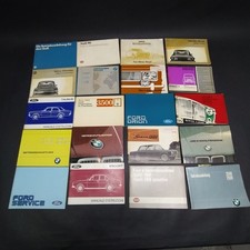 20 libretti uso e manutenzione misti Volkswagen, BMW . Conservazione mediocre