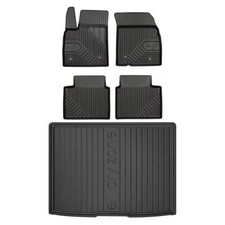 Frogum TPE Tappetini+Portabagagli Set per Ford Focus IV dal 2018 TPE set di tapp