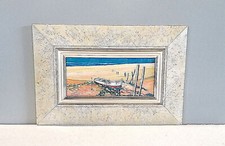 Quadro in Argento, Barca su