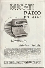 PUBBLICITA'1941 RADIO DUCATI