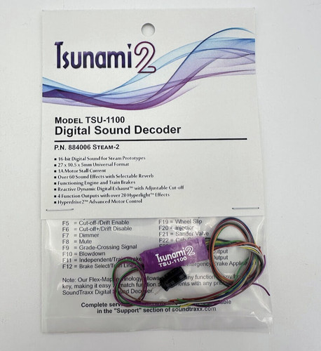 Soundtraxx tsunami tsu 1100 - soundtraxx, tsu-1100