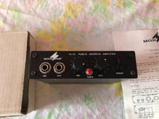 Amplificatore Monacor PA-90 12volt ideale per ambulanti