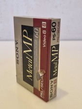 SONY Metal MP 60 Blank Cassette Video 8 Tape for PAL SECAM Camcorder Japan - NEW