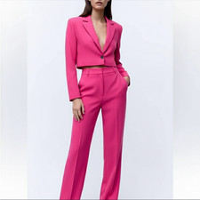 Blazer donna ZARA rosa