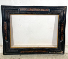 ANTICA CORNICE GUILLOCHE NERA