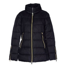 Giubbotto Piumino SILVIAN HEACH invernale collo alto zip oro apribili tg. M nero