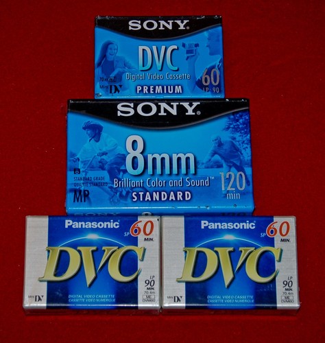 Vhs napes sony panasonic 8mm - sony,