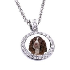 Springer Spaniel Dog Silver