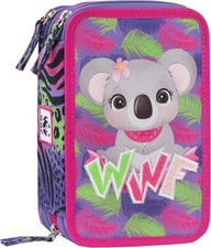 ASTUCCIO SCUOLA TRIPLO 3 ZIP WWF ILLUSTRATO - KOALA