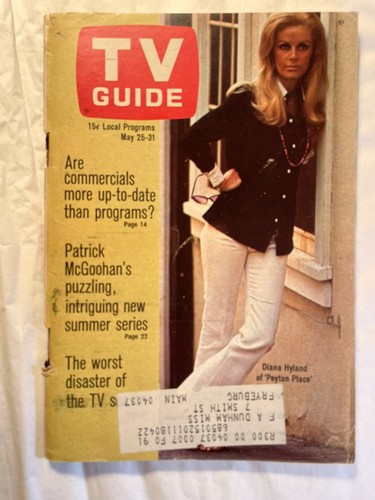 Guide may 1968 diana hyland - tv,