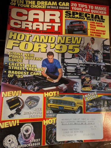 Car craft jan - craft,