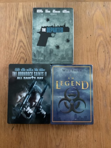 Steelbook dvd lot - lot, (3)