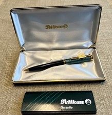 Pelikan K 800 Penna a sfera verde Nero Oro scatola Originale. Come Nuova