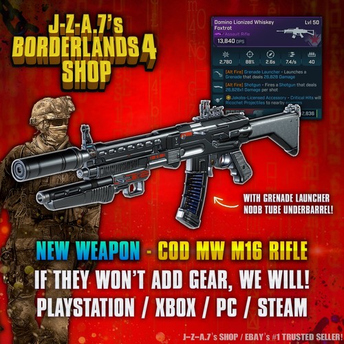Borderlands m16 fucile da - 4✨,