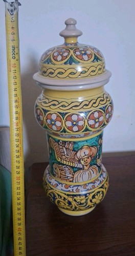 Enorme albarello maiolica - albarello,