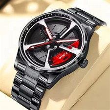 LIGE Orologio Uomo Full Steel