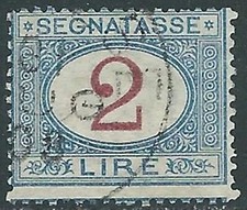 1903 REGNO SEGNATASSE USATO 2