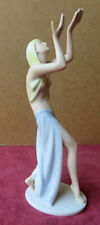 190503 Elegante statuina art deco in porcellana Rosenthal ,  di Gustav Oppel