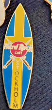 SPILLA PIN Hard Rock Cafe STOCKHOLM SURF BOARD LIMITED ED