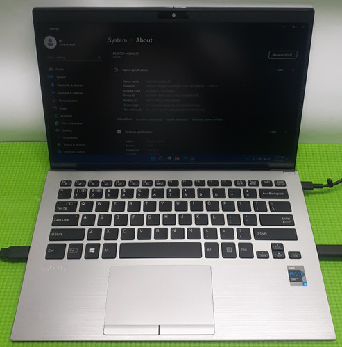 Sony vaio sx14 1155g7 16gb - sony,
