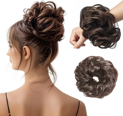 Xfsrg ciambella chignon messy - ciambella,