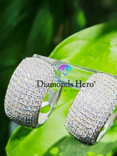 Orecchini pavé con - , brillanti