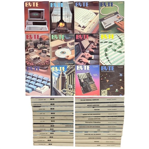 Byte magazine collection - collection, 7