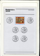 Italia folder filatelici dal 1999 al 2011 scontati. Grandi Eventi Filatelic 2004