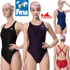 COSTUME DA BAGNO DONNA YINGFA 982 NUOVO CON ETICHETTE COMPETIZIONE ALLENAMENTO CORSA TUTTE LE TAGLIE OMOLOGATO FINA